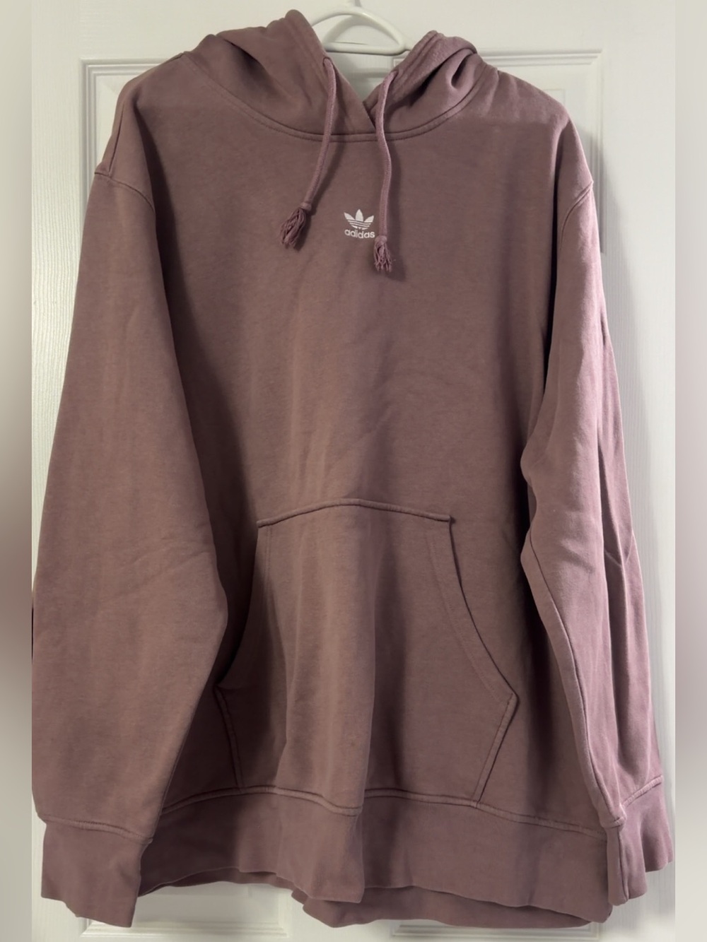 adidas Kids Mauve Joggers with Trefoil Logo
